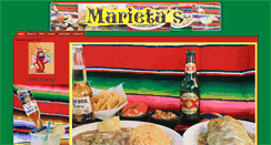 Desktop Screenshot of marietasrestaurant.com